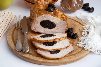 Schab ze śliwką