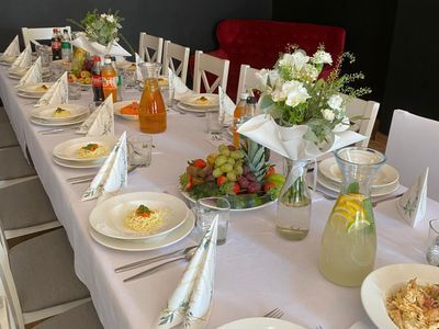 Zestaw obiadowy z zimną płytą i ciepłą kolacją