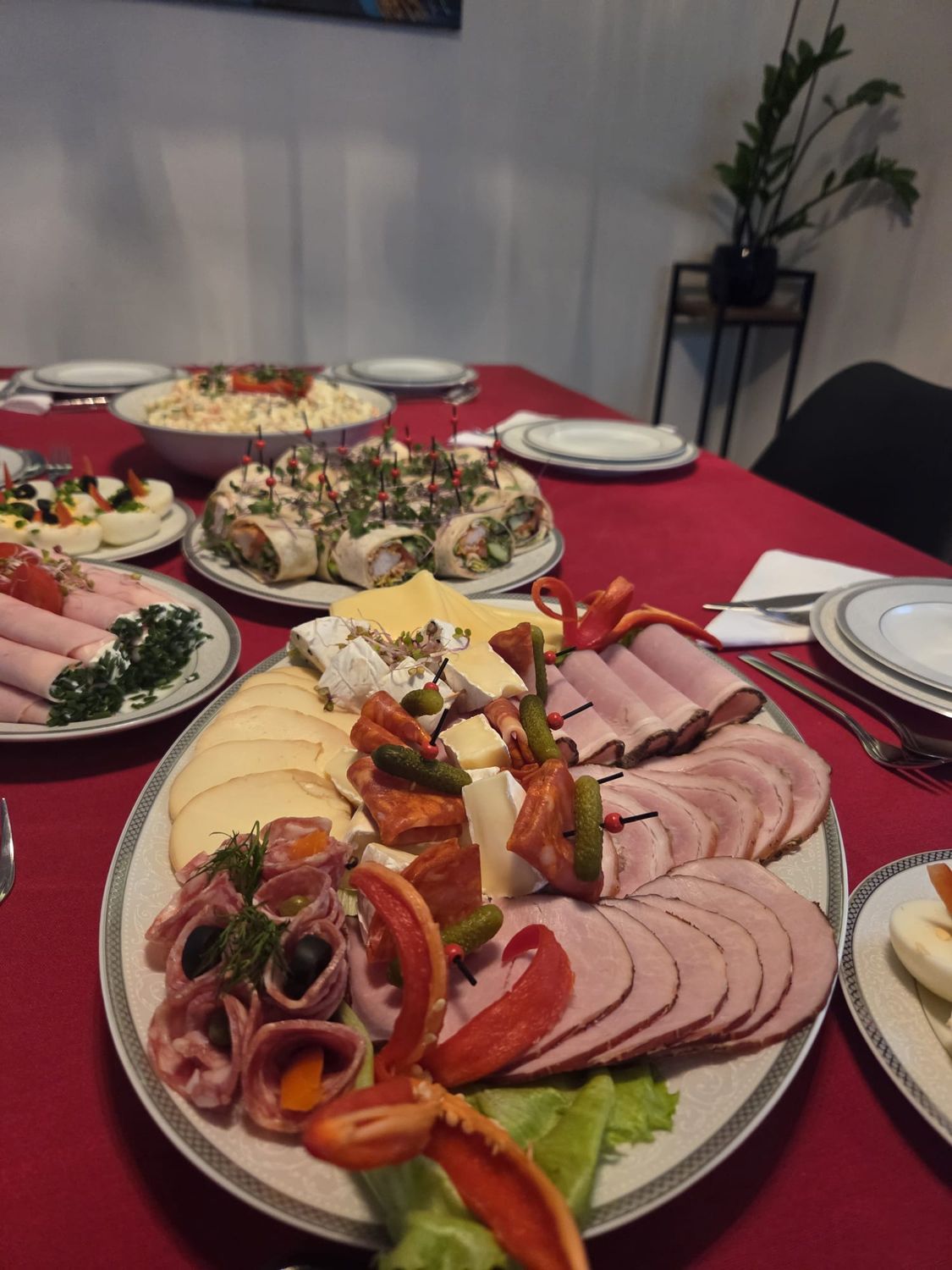 Zimna płyta z ciepłą kolacją| Opcja 2 | Od 5 osób