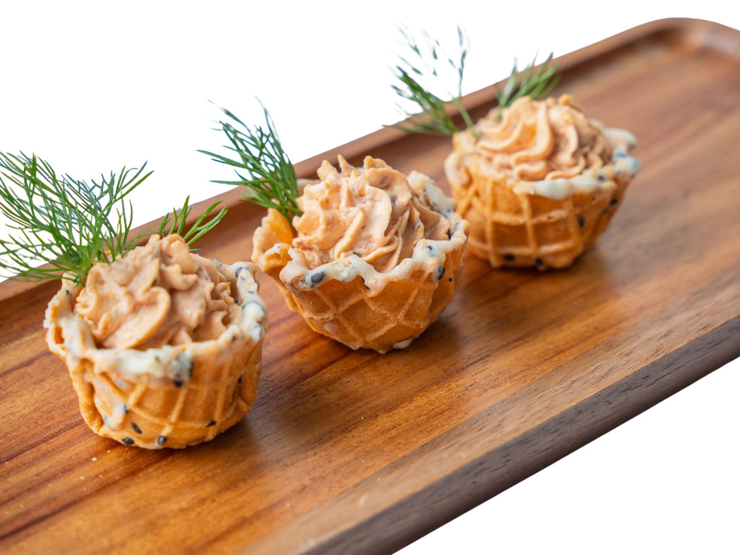 Mini babeczka z pastą z suszonych pomidorów