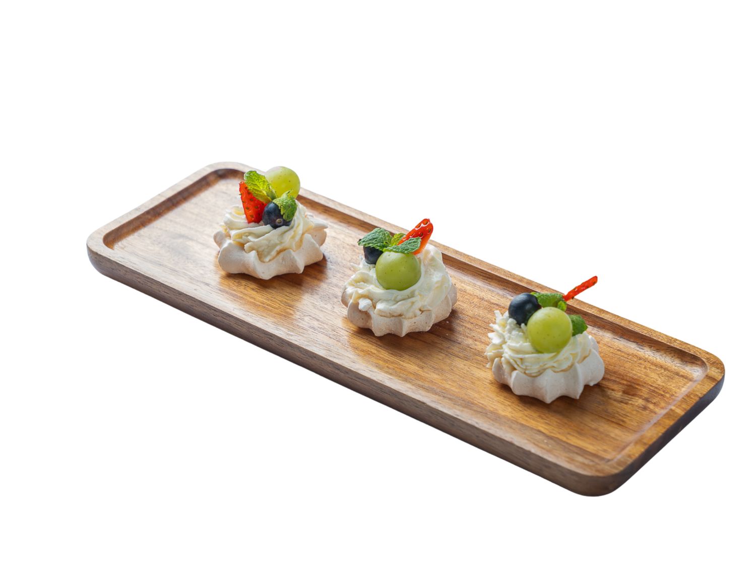 Mini beza z mascarpone i owocami