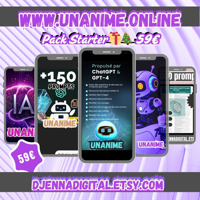 Pack Starter IA Chat Gpt + Bonus Gaganant