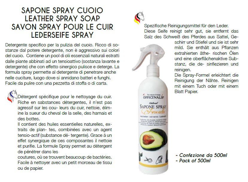 OFFICINALISSapone Spray Avocado 500ml