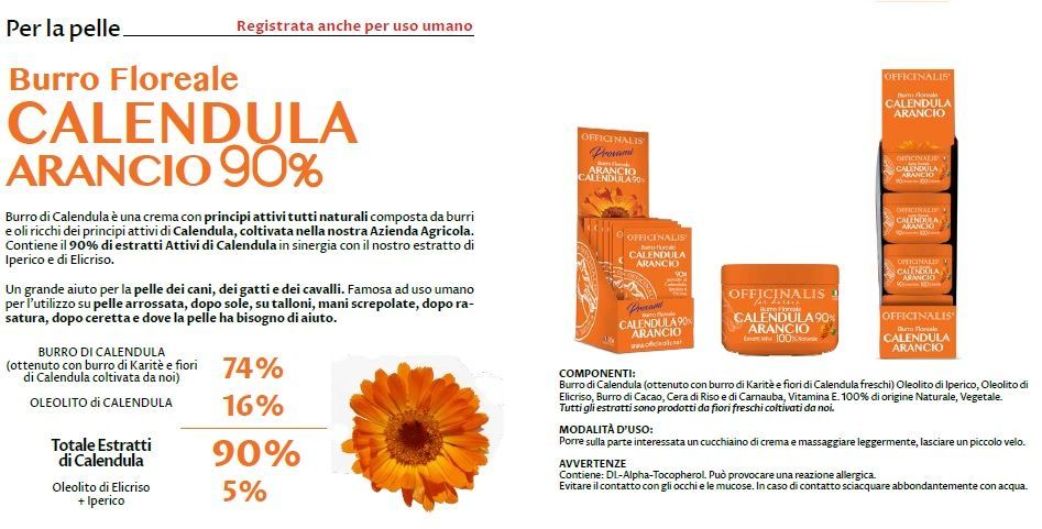 Officinalis BURRO DI CALENDULA  100ml