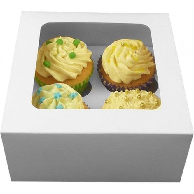 4 hole Cupcake Box