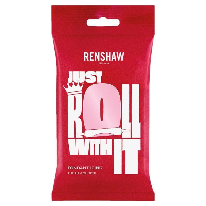 Renshaw Pink Ready to Roll Sugarpaste 250g