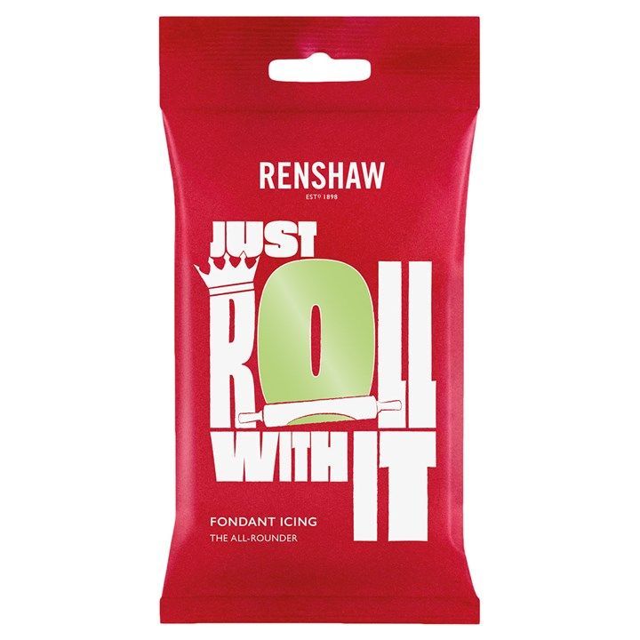 Renshaw Pastel Green Ready to Roll Sugarpaste 250g