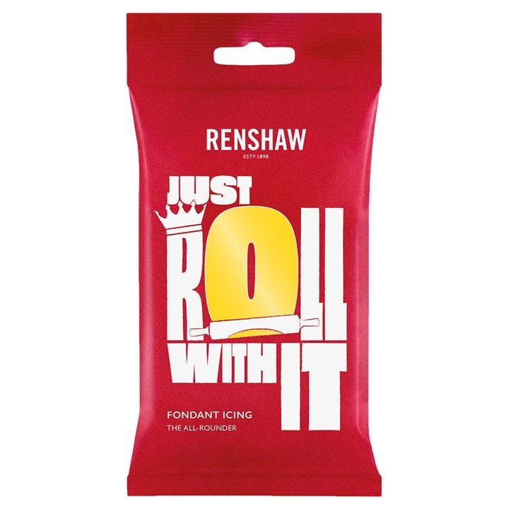 Renshaw Yellow Ready to Roll Sugarpaste 250g
