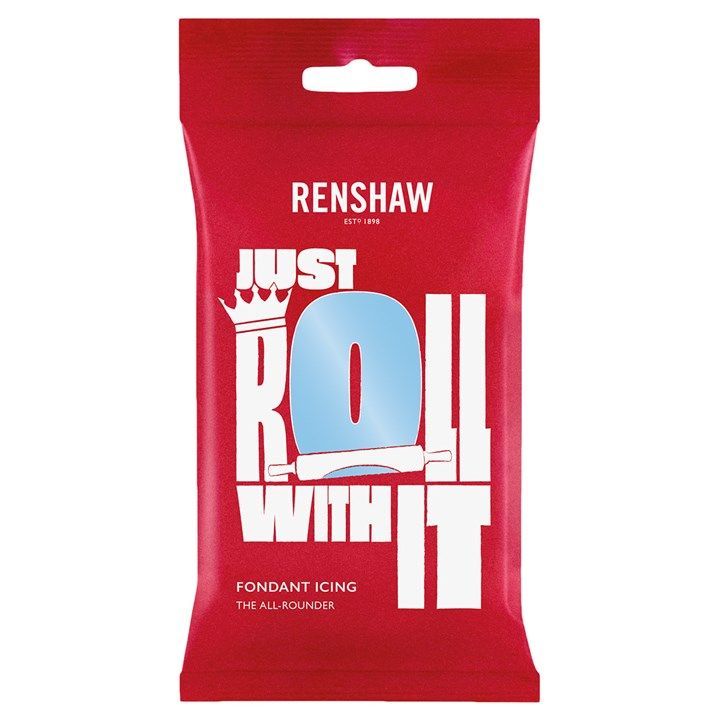 Renshaw Baby Blue Ready to Roll Sugarpaste 250g