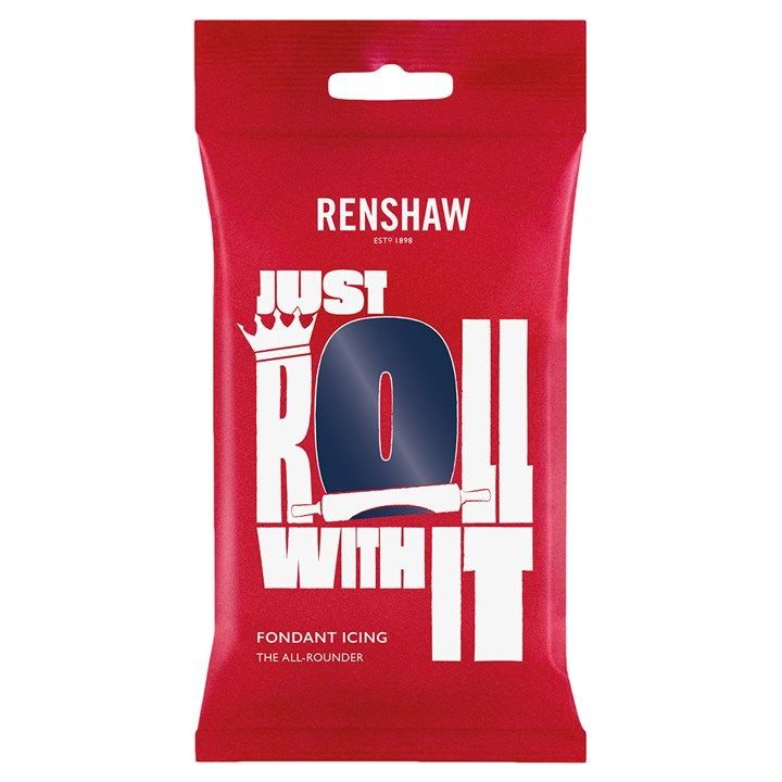 Renshaw Navy Blue Ready to Roll Sugarpaste 250g