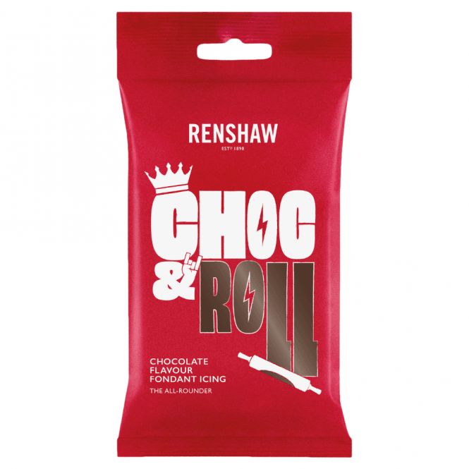 Renshaw Choc & Roll Sugar Paste - Chocolate 250g