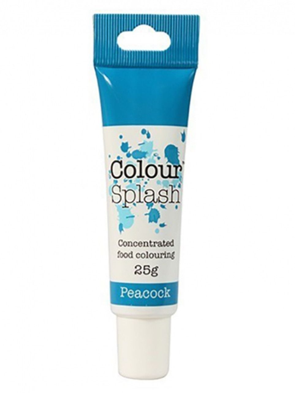 CULPITT Colour Splash Gel Paste Colouring 25g Peacock