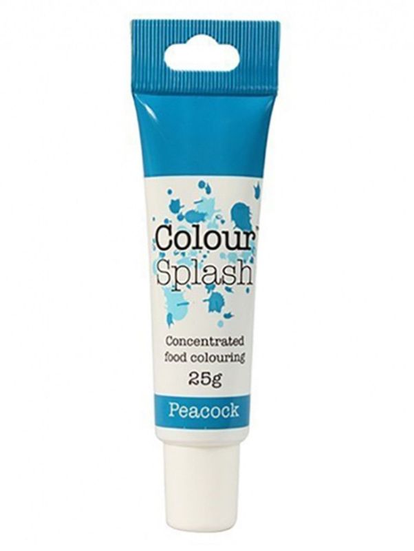 CULPITT Colour Splash Gel Paste Colouring 25g Peacock