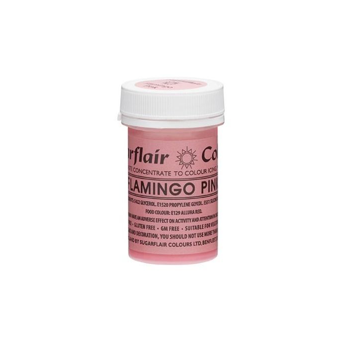 Sugarflair Paste Colours - Spectral Flamingo Pink - 25g