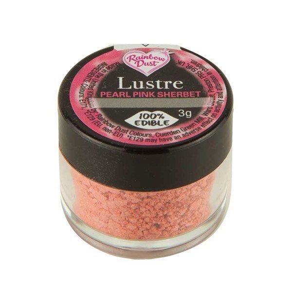 Rainbow Dust Edible Silk Range - Pearl Pink Sherbet 850130