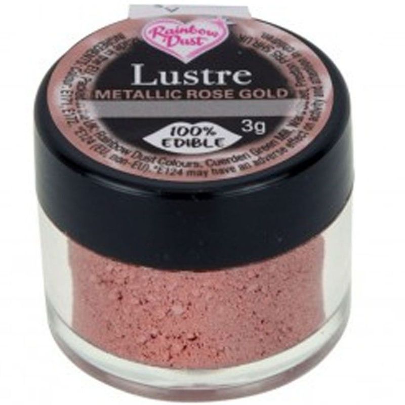 Rainbow Dust Lustre - Metallic Rose Gold