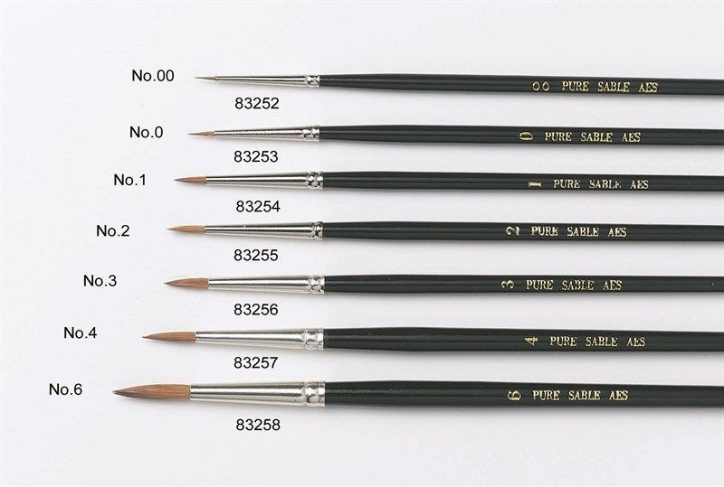 No.0 Artist Brushes - Sable x1 83253