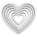 PME CLASSIC SHAPES CUTTERS - HEART SET OF 6 PNH2