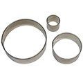 PME STAINLESS STEEL CUTTERS - ROUND SET OF 3 SR254