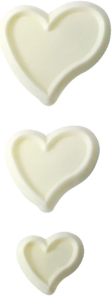 JEM NOVELTY CUTTERS - FUNKY HEARTS SET OF 3 112SP012