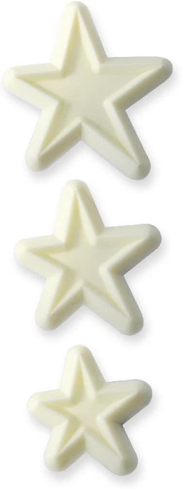 JEM NOVELTY CUTTERS - FUNKY STARS SET OF 3 112SP011