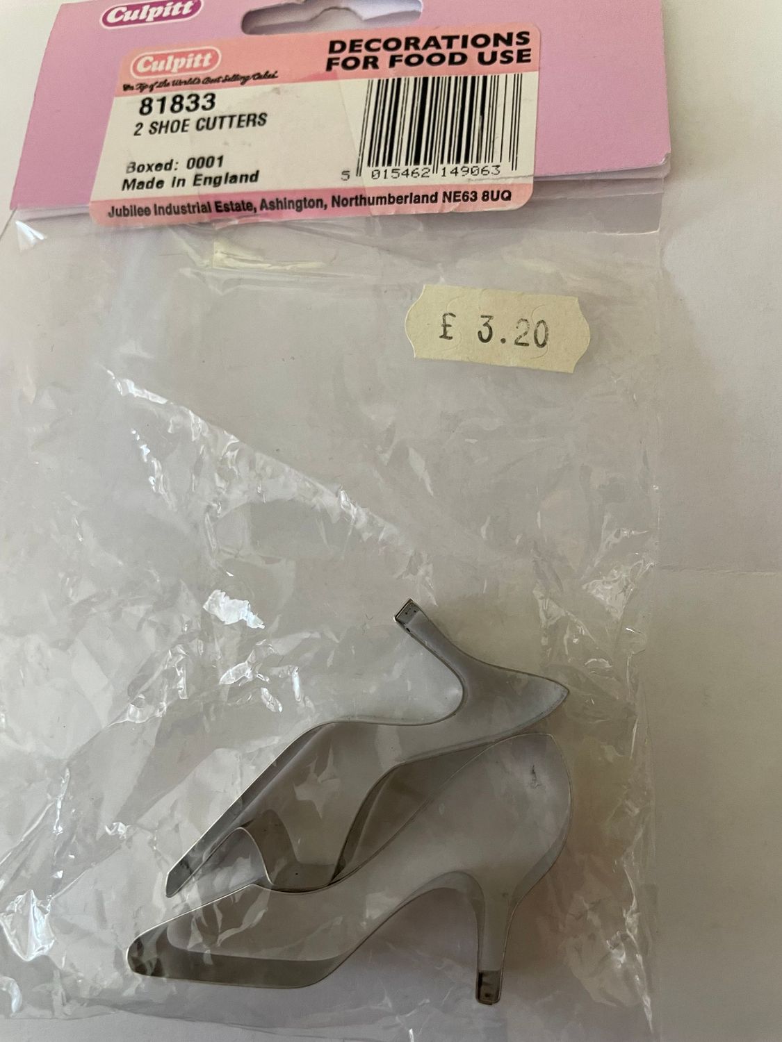 Culpitt 2 Shoe Cutters 81833