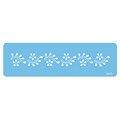 JEM STENCIL - DAISY SCROLL BORDER (170 X 23MM / 6.7 X 1”) SB3
