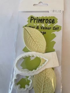 DIAMOND MOULDS - Primrose Cutter & Veiner set large