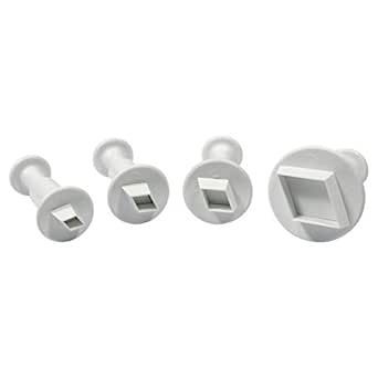 PME SHAPES PLUNGER CUTTERS - S/M/L/XL DIAMOND SET OF 4 MD153