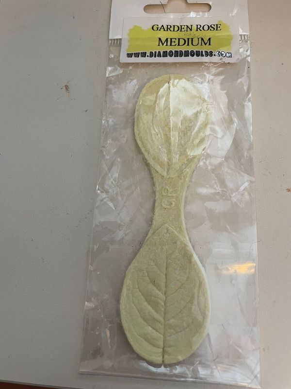 DIAMOND MOULDS - Rose leaf Medium veiner