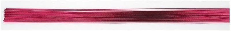 Bright Pink Metallic Florist Wires 24 Gauge  50pk 1384P