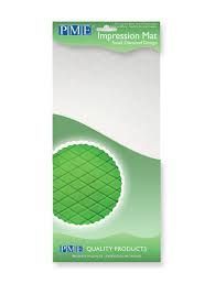 PME IMPRESSION MAT - SMALL DIAMOND DESIGN (150 X 305MM / 6 X 12”) IM184