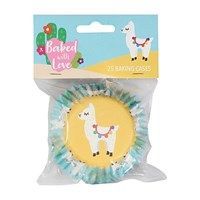 Baked With Love Llama Foil Baking Cases 50085