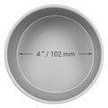 PME ROUND CAKE PAN (102 X 76MM / 4 X 3") RND043