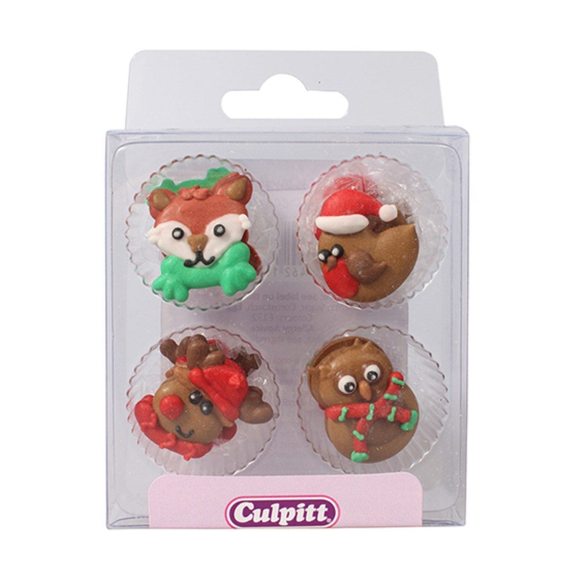 WINTER FRIENDS Sugar Pipings 06564