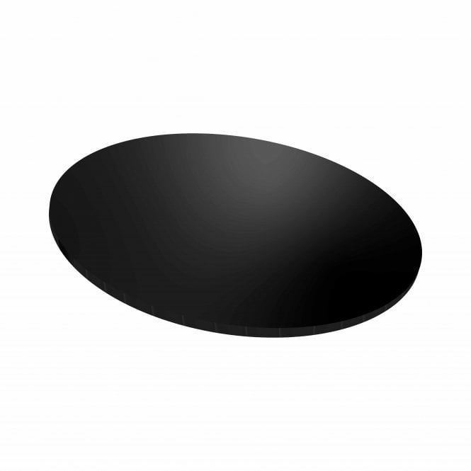 1 x 12" Black Gloss Masonite Cake Board 5mm thick - circa 304mm (12'') Product Code: 90405