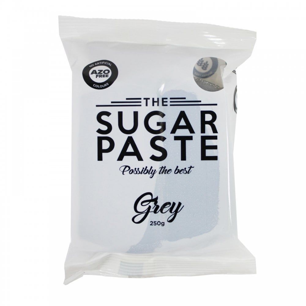 THE SUGAR PASTE Grey Sugarpaste - 250g