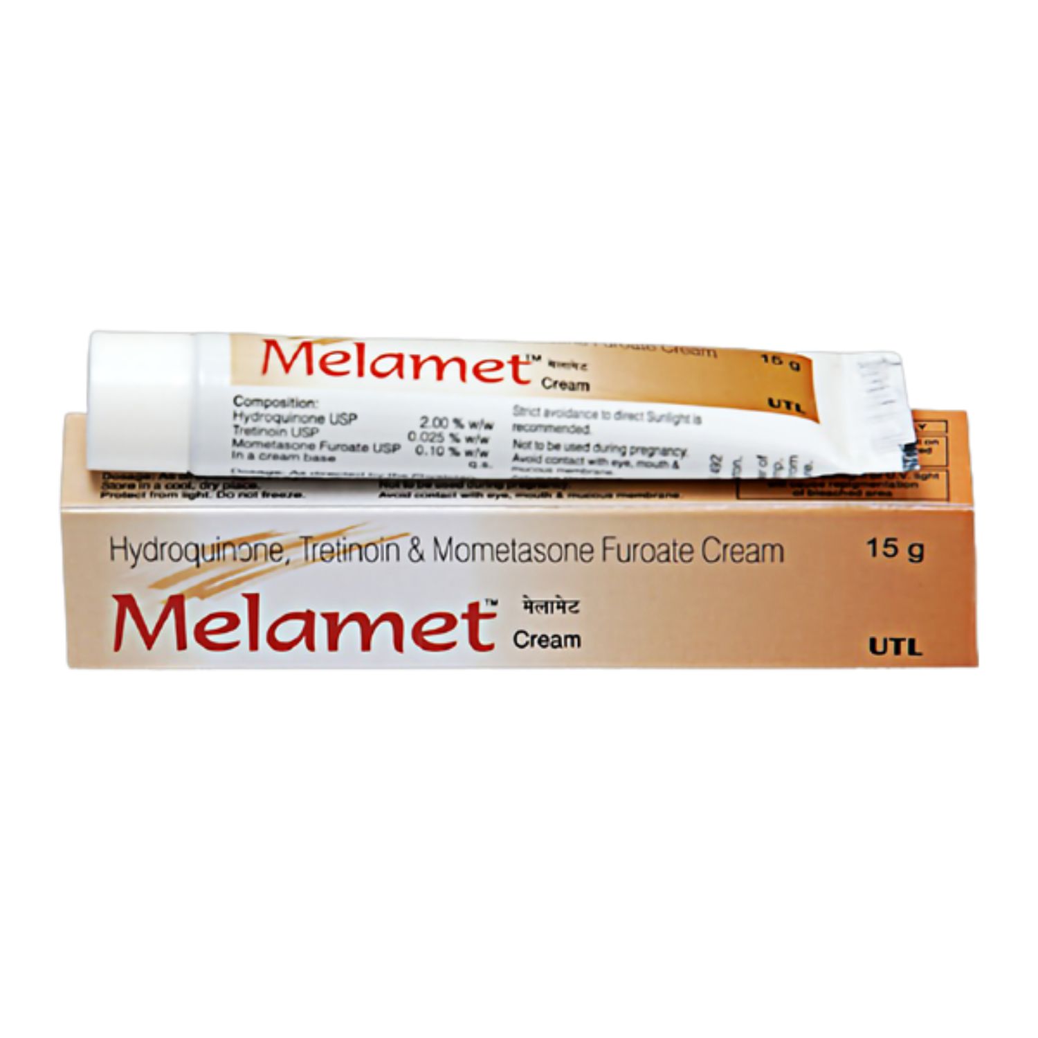 Melamet Cream – Hydroquinone + Tretinoin