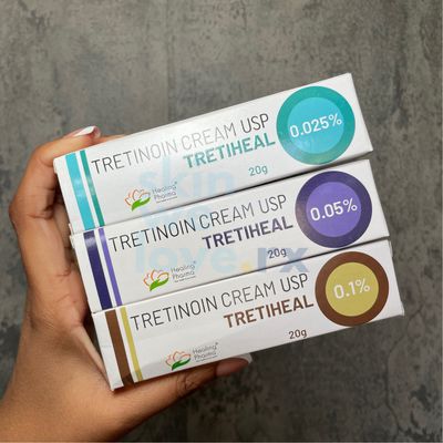 Tretiheal Cream (0.025%, 0.05%, 0.1%)