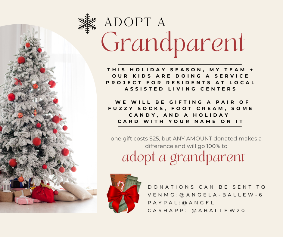 🎄Adopt A Grandparent