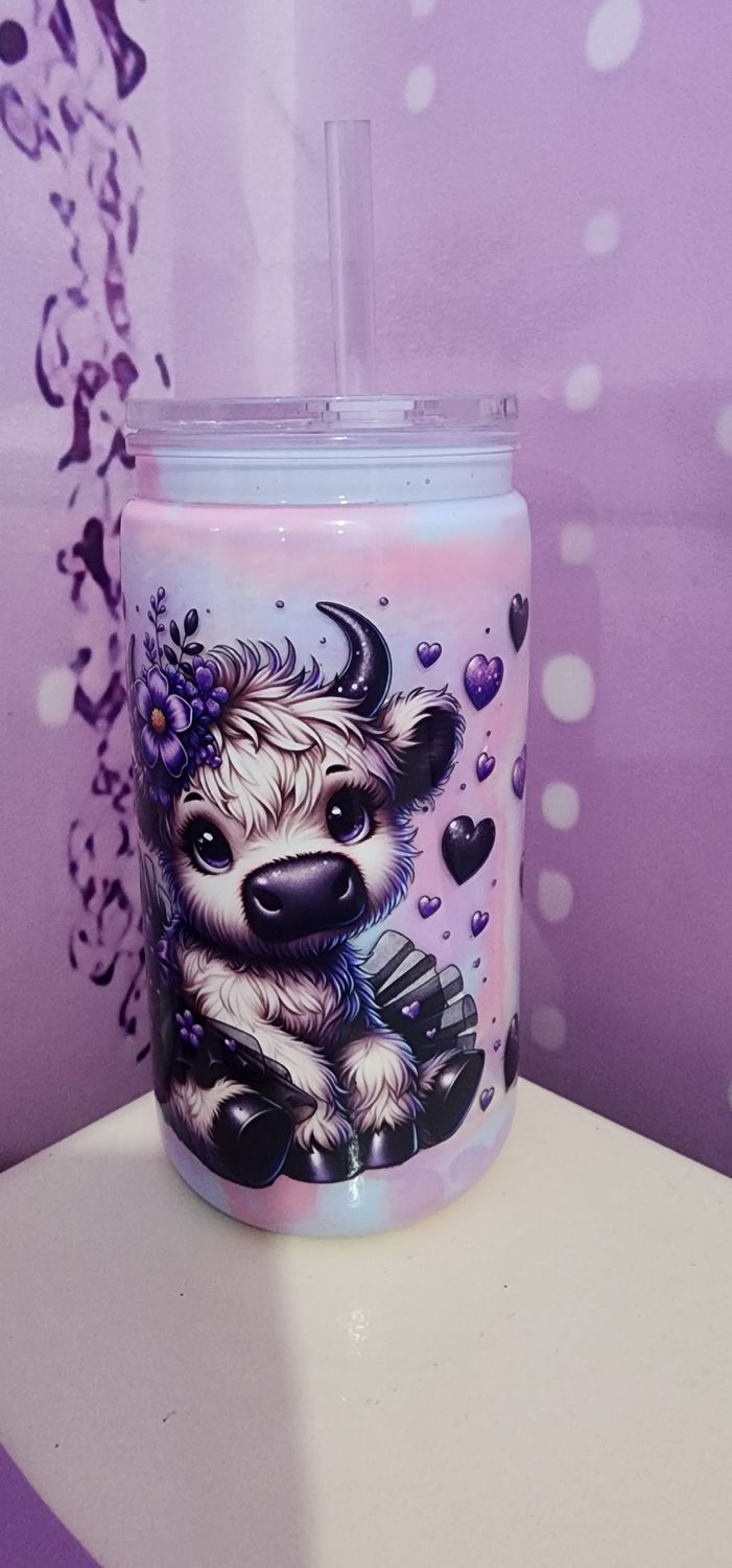 Custom 16oz Milkshake Snow Globes