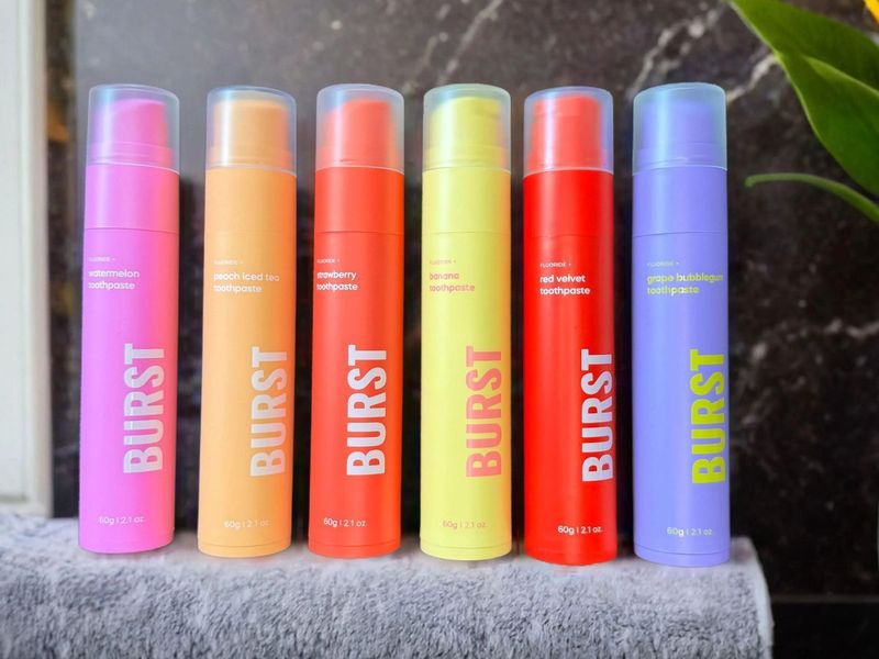 Burst - Flavoured Toothpaste