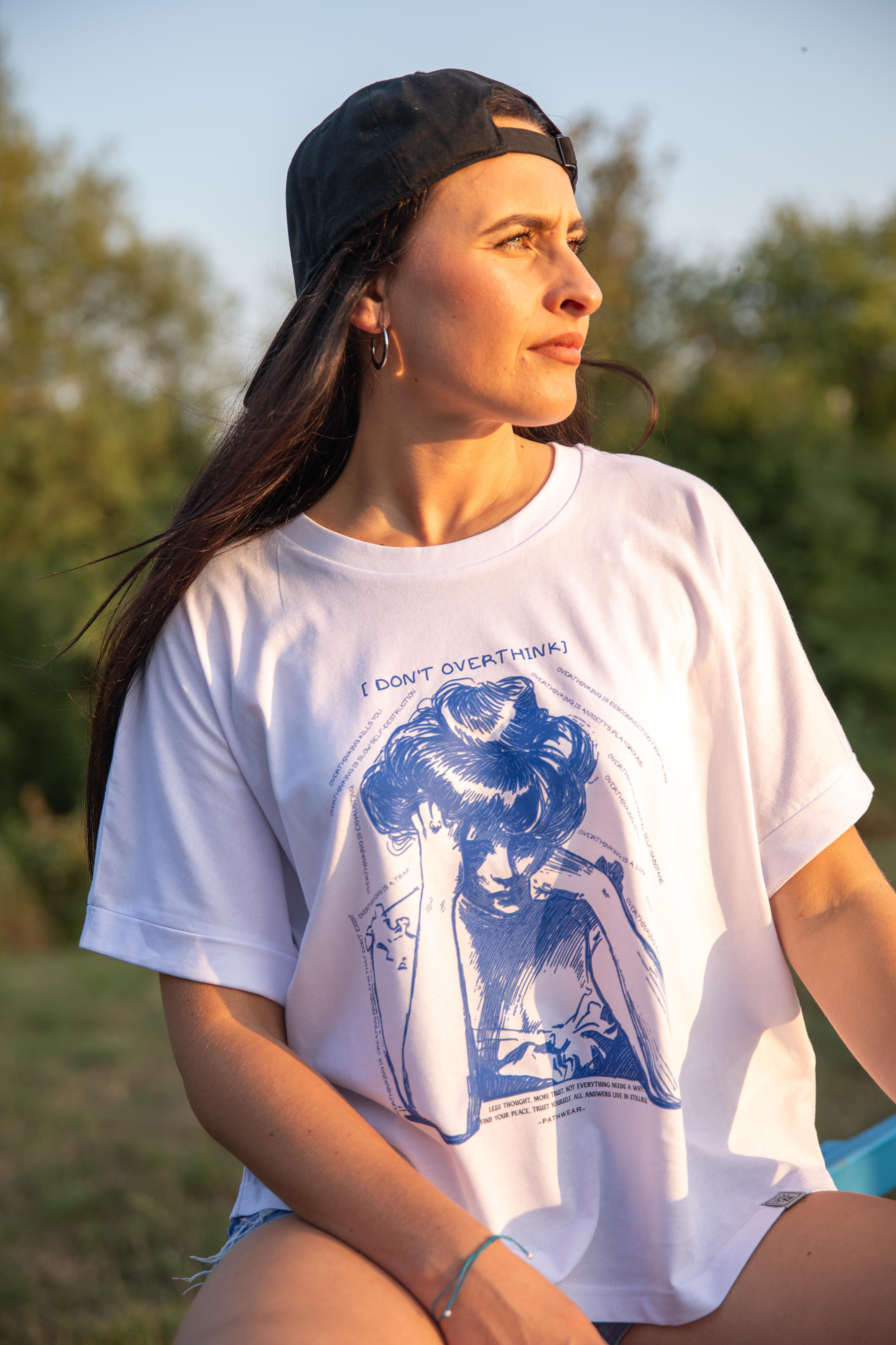 Oversized T-shirt - Don't overthink