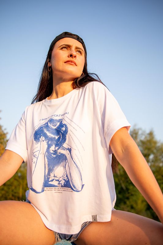 Oversized T-shirt - Don't overthink