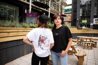Oversized T-shirt - Perception (Printed logo)