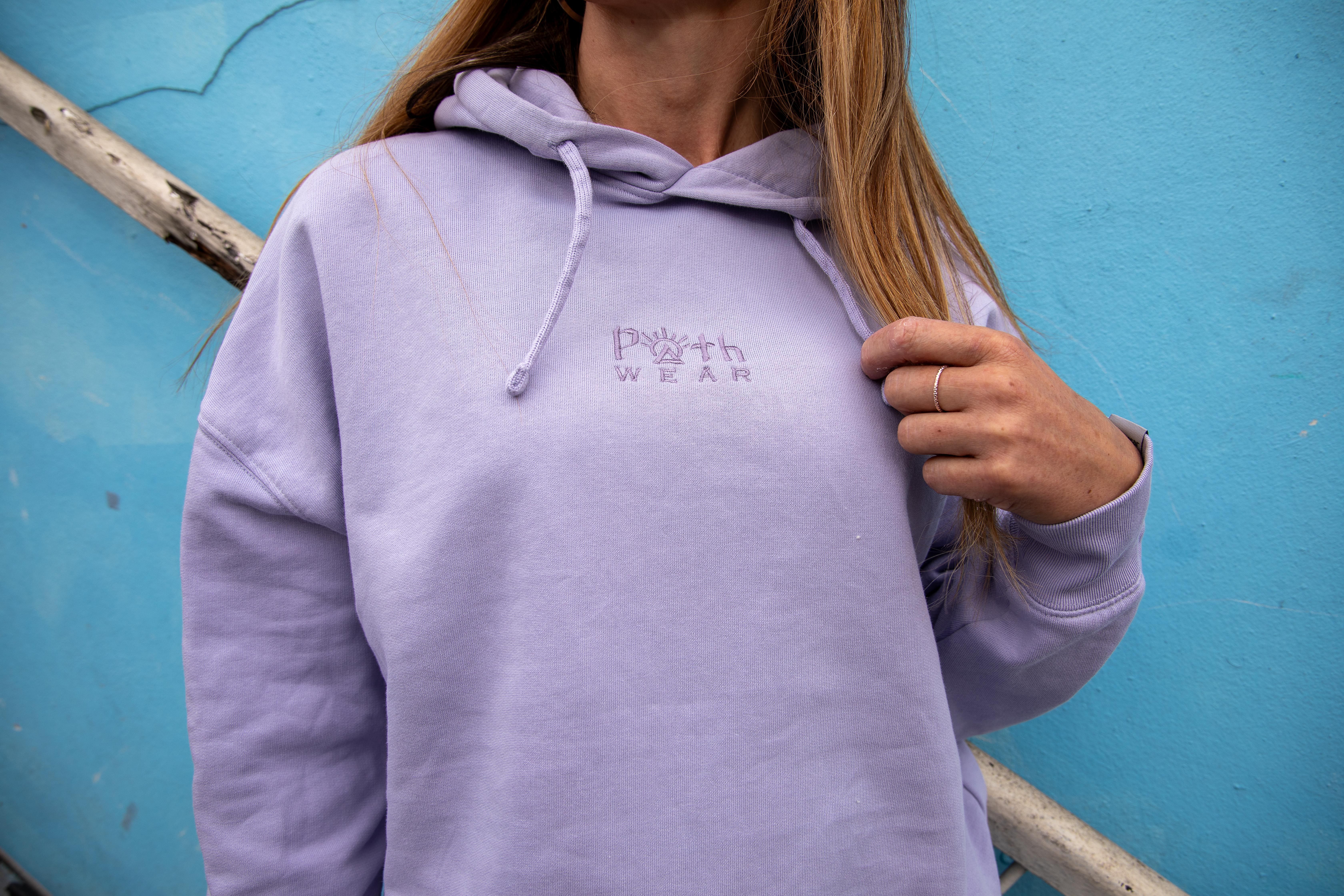 Organic cotton hoodie- Be seen