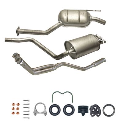 MERCEDES Zestaw tłumików do 190 W201 2.3E od 1986-
