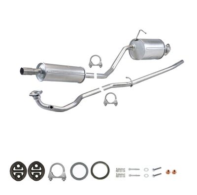 DAIHATSU Zestaw tłumików do DAIHATSU TREVIS