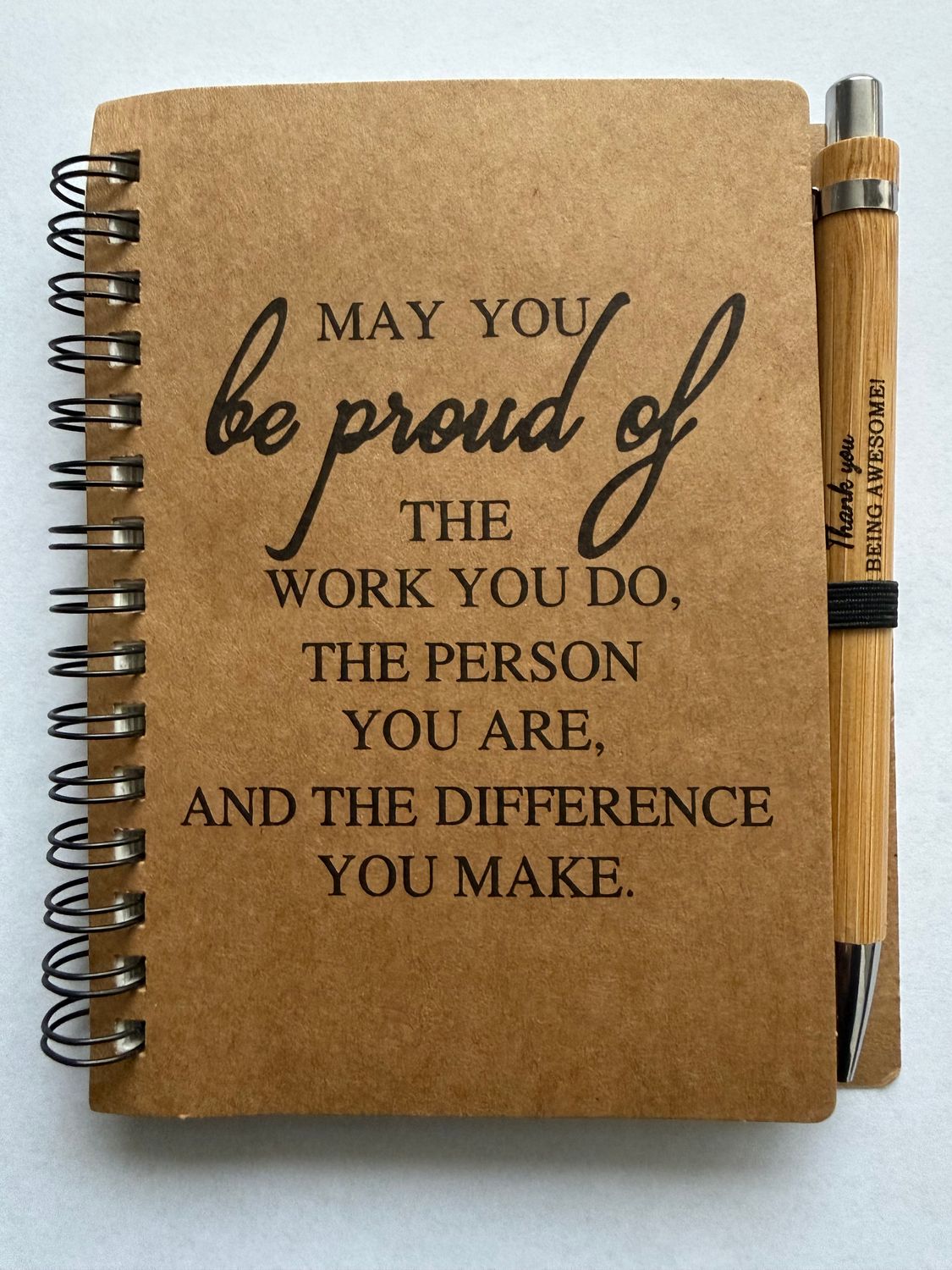 Notitieboekje met pen