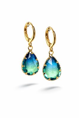 Druppelvormige oorbellen